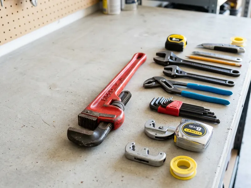 Professional plumbers in Wadesboro, NC equipped with top-tier tools for residential and commercial plumbing services.